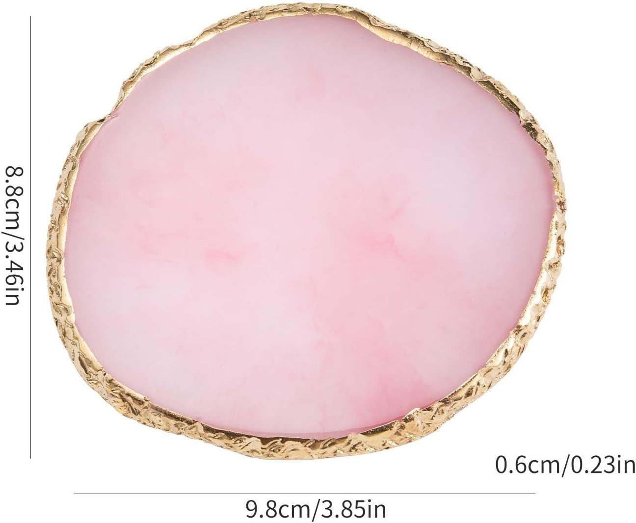 Resin Nail Art Palette, Gel Nail Polish Mixing Palettes Makeup Color Pallet Nail