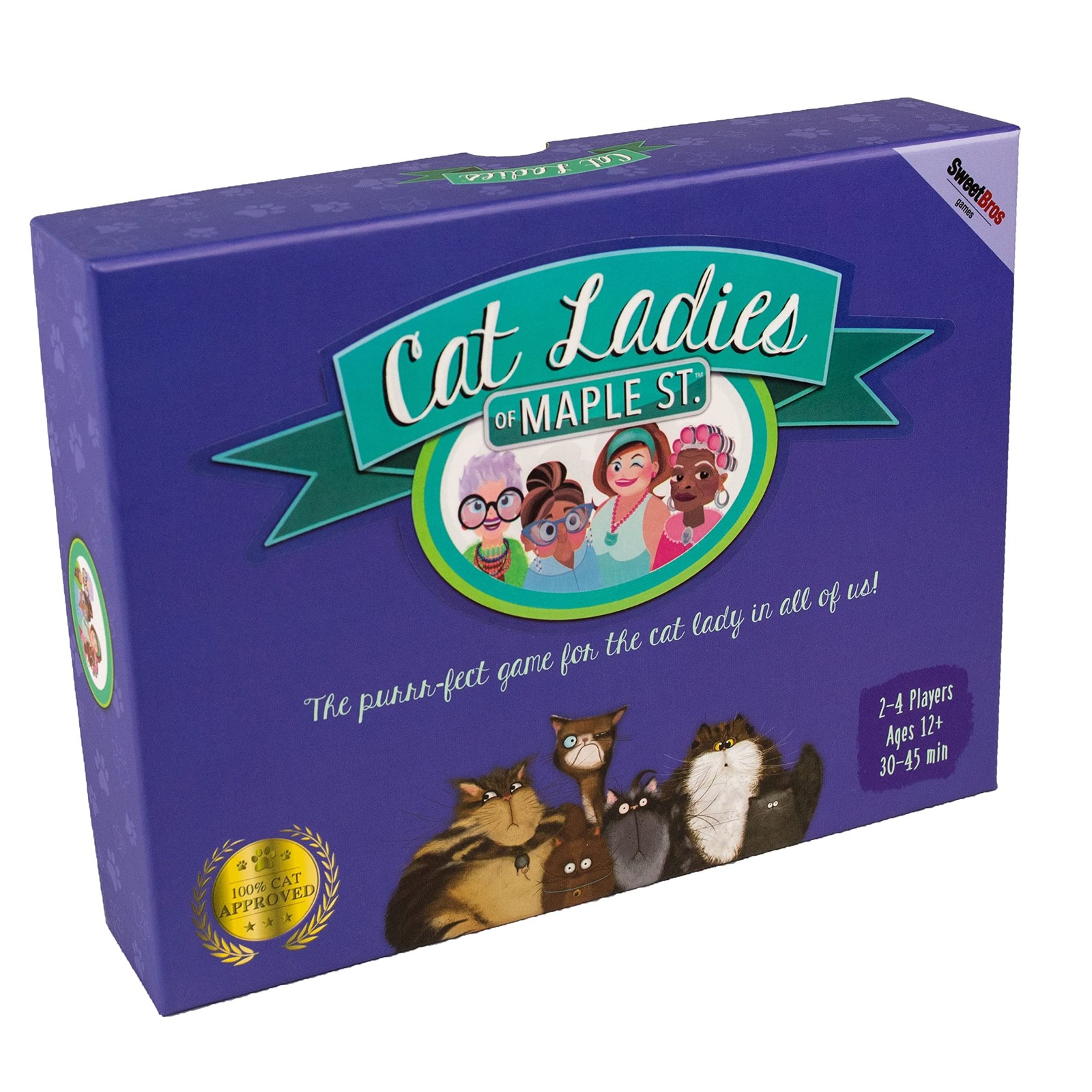 Cat Ladies of Maple Street – New! – Fun Family-Friendly Medium, Multicolor