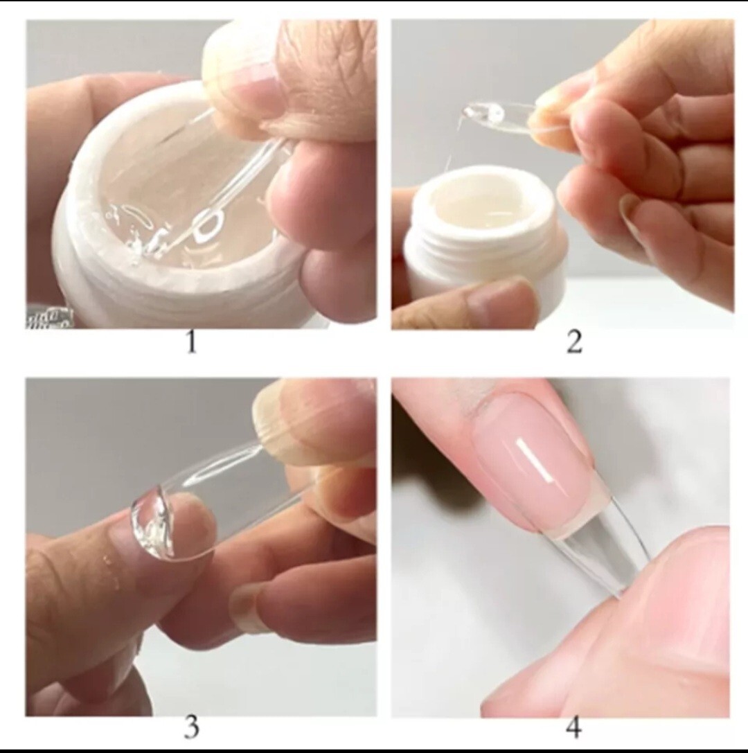 🔥NEW🔥3 in 1 Rhinestone Gel glue Led/UV nails,jewelry adhesive/3d art / 8ml