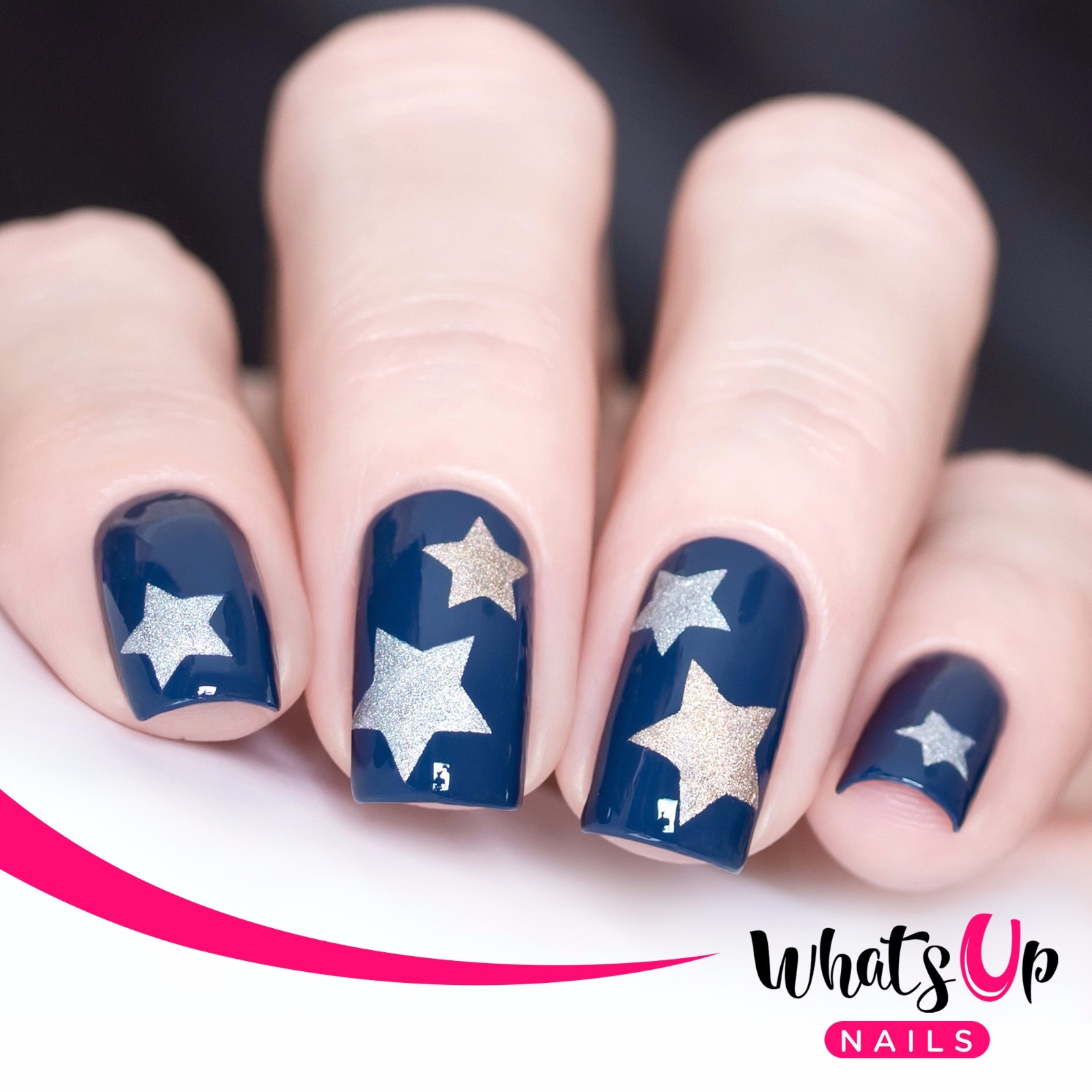 Northern Star Stencils for Nails, Christmas Nails, Nail Art