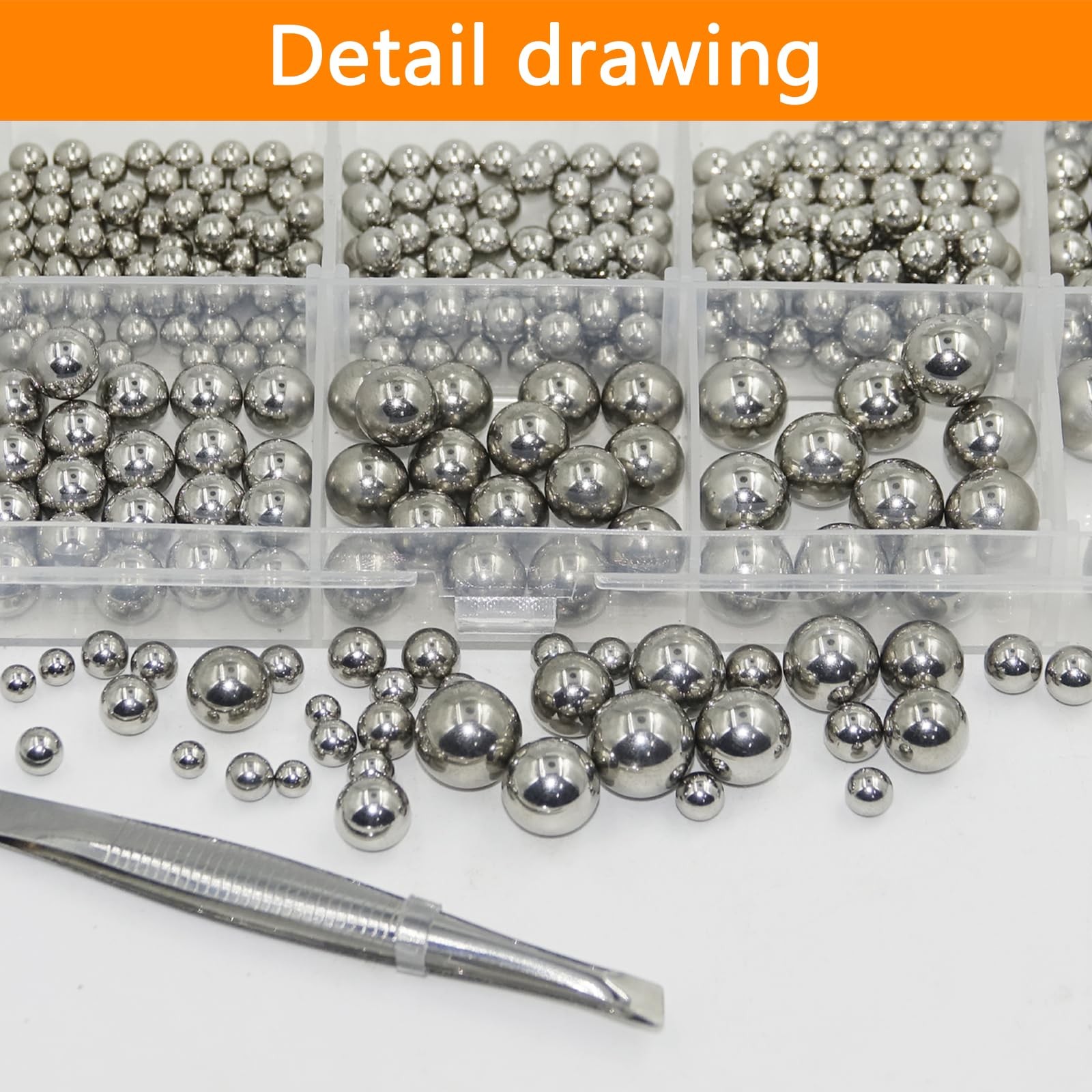 Stainless Steel Bearing Balls, 2/2.5/3/3.5/4/4.5/5/5.5/6/7/8/9/10mm