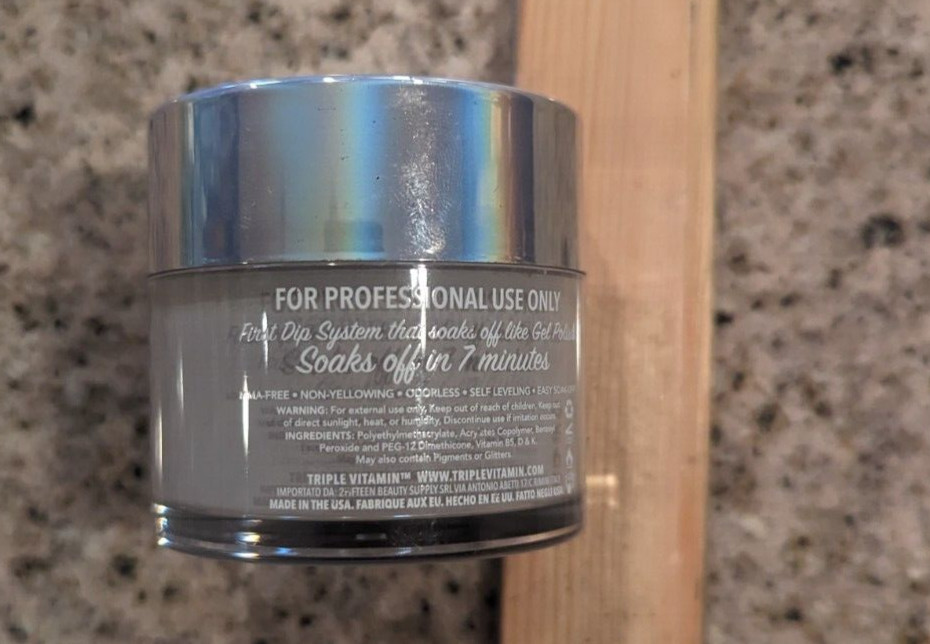 Triple Vitamin Dipping Dip Powder 2oz/56g NEW V962 BROWNSTONE