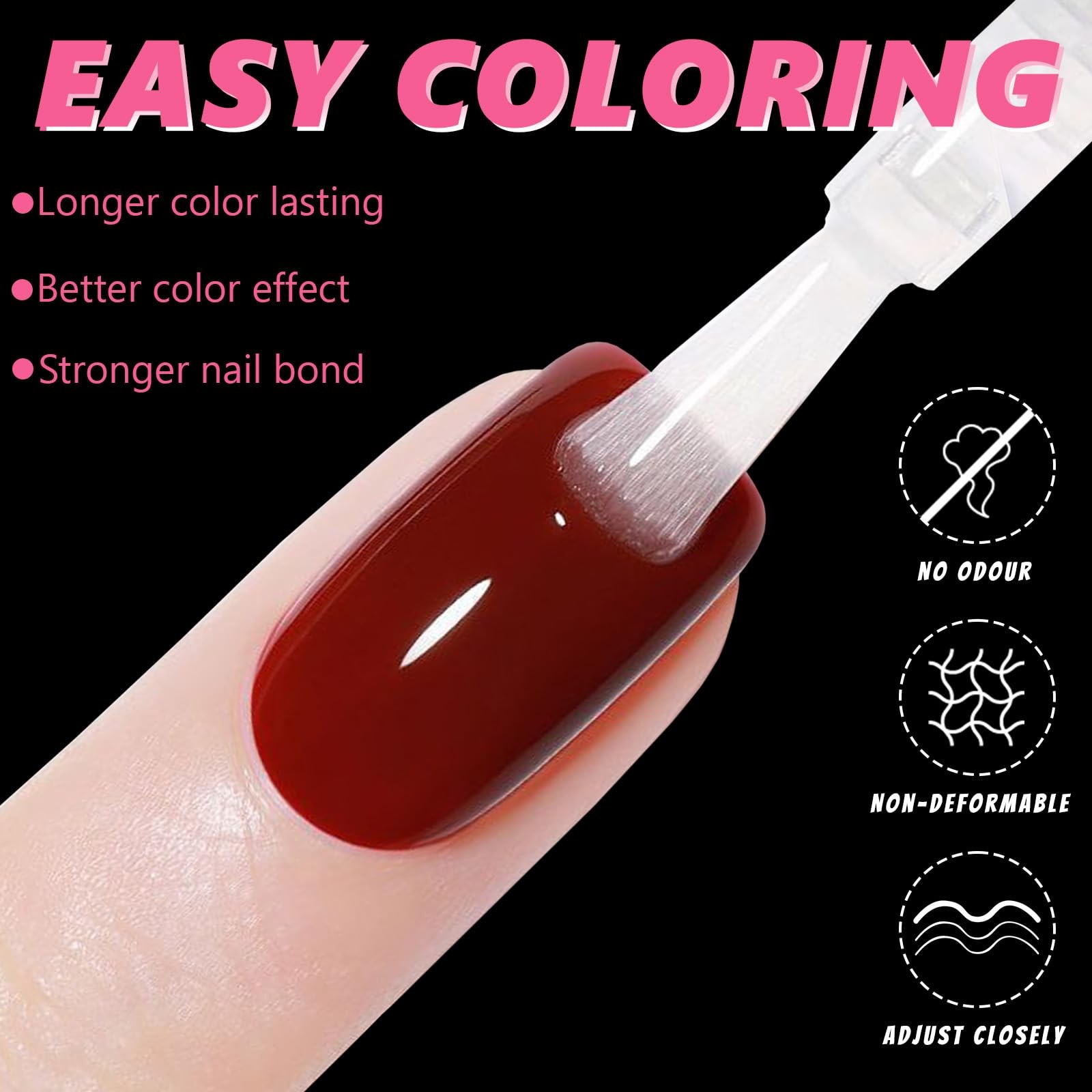 300pc Gel Nail Tips Medium Fake Nails for Oval Press on Nails Clear Acrylic N…