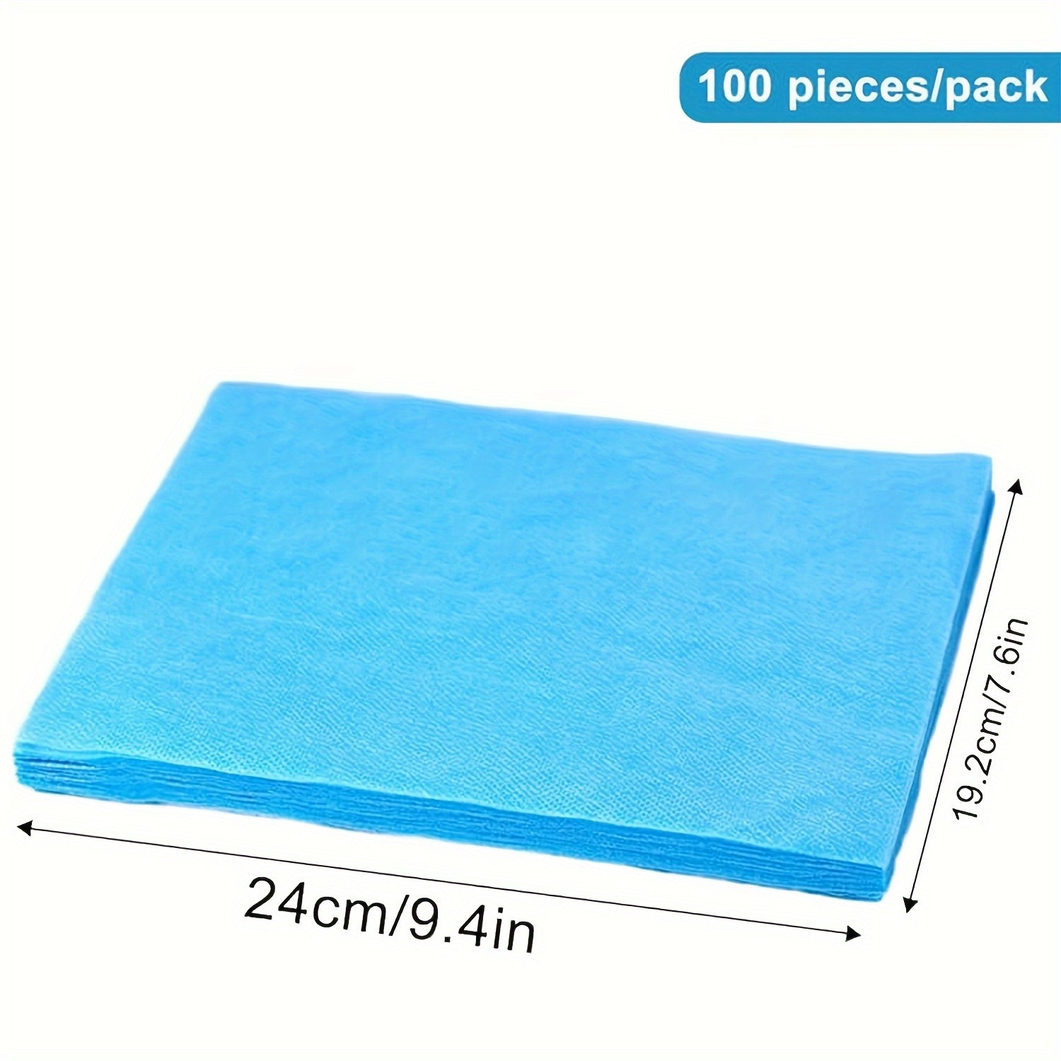 100pcs Trimmable Non-Woven Nail Dust Filter Paper – Vacuum Duster Replacement
