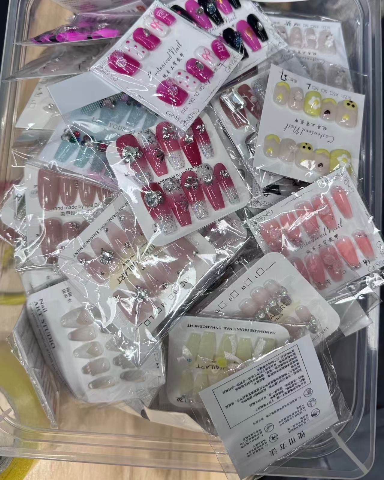 Wholesale Press-On Nails Bundle | Reusable Nail Sets for Resale or Personal Use