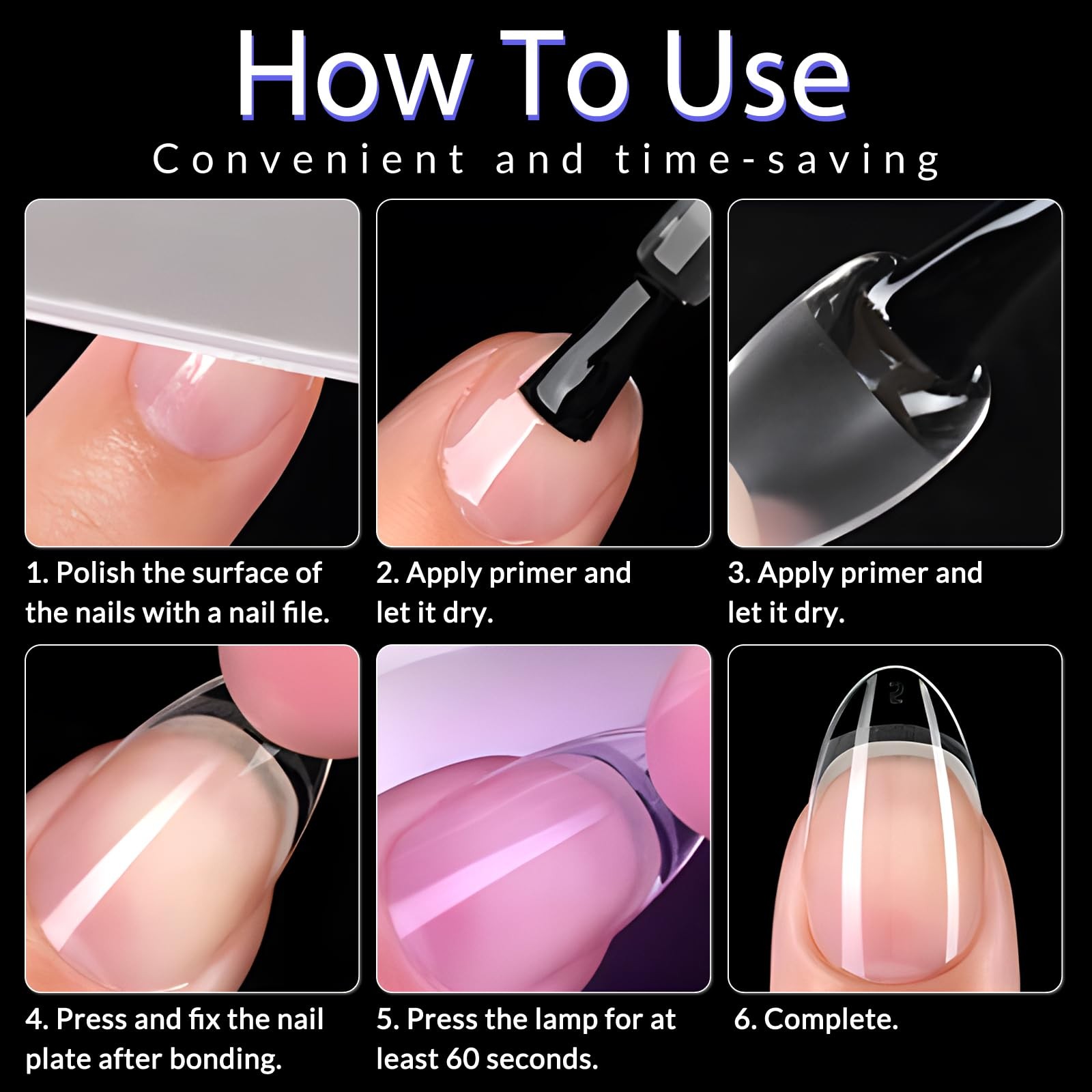 600pcs Medium Oval Nail Tips – 12sizes Full Cover Soft Gel Nails Tips,Medium …