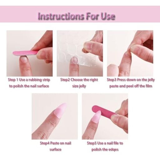 Acrylic Nails Short Oval Press on Nails – Nude Deep Blue – LHD-Oval-001-08
