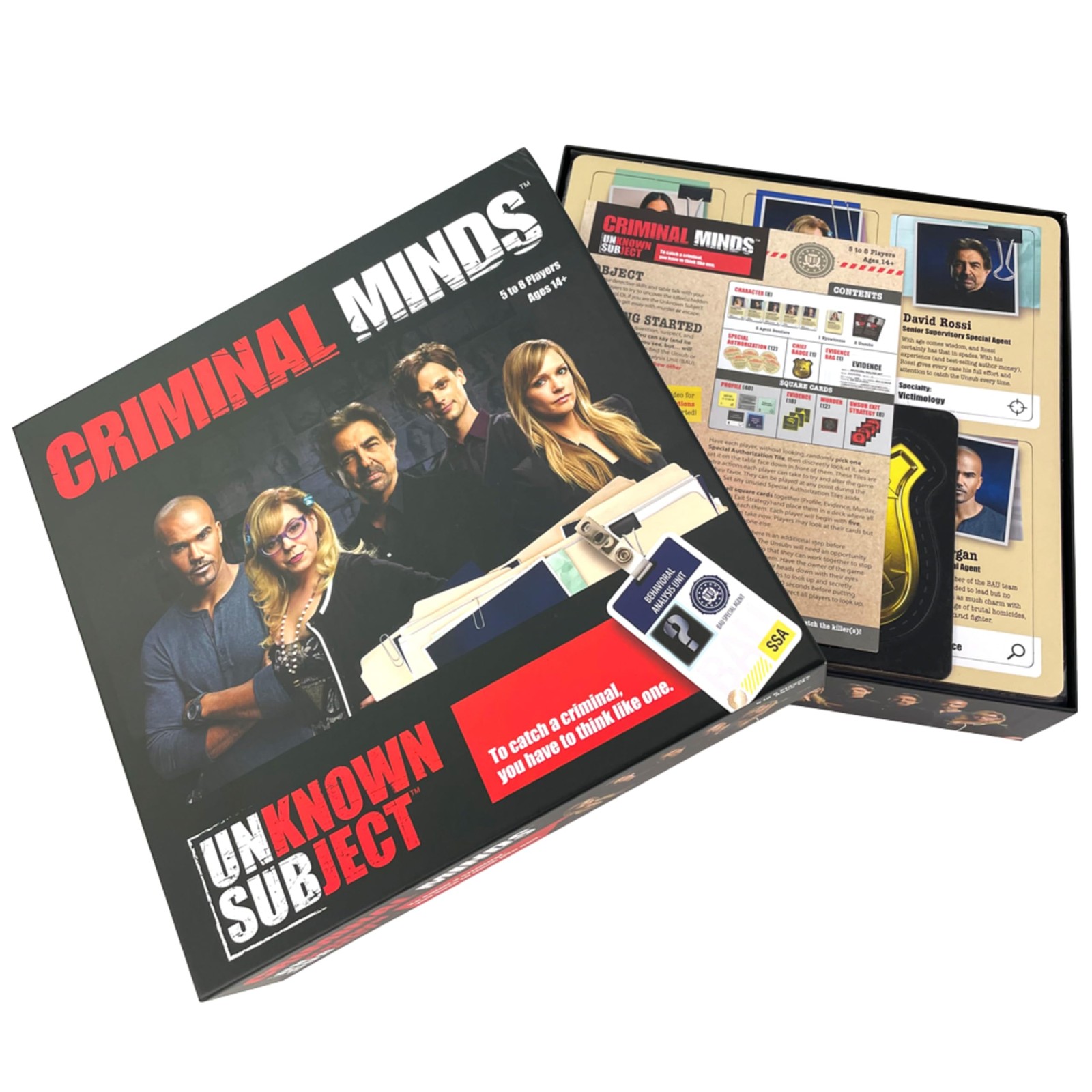 Criminal Minds Unknown Subject 10.5 inches x x 0.1 inches, Multi