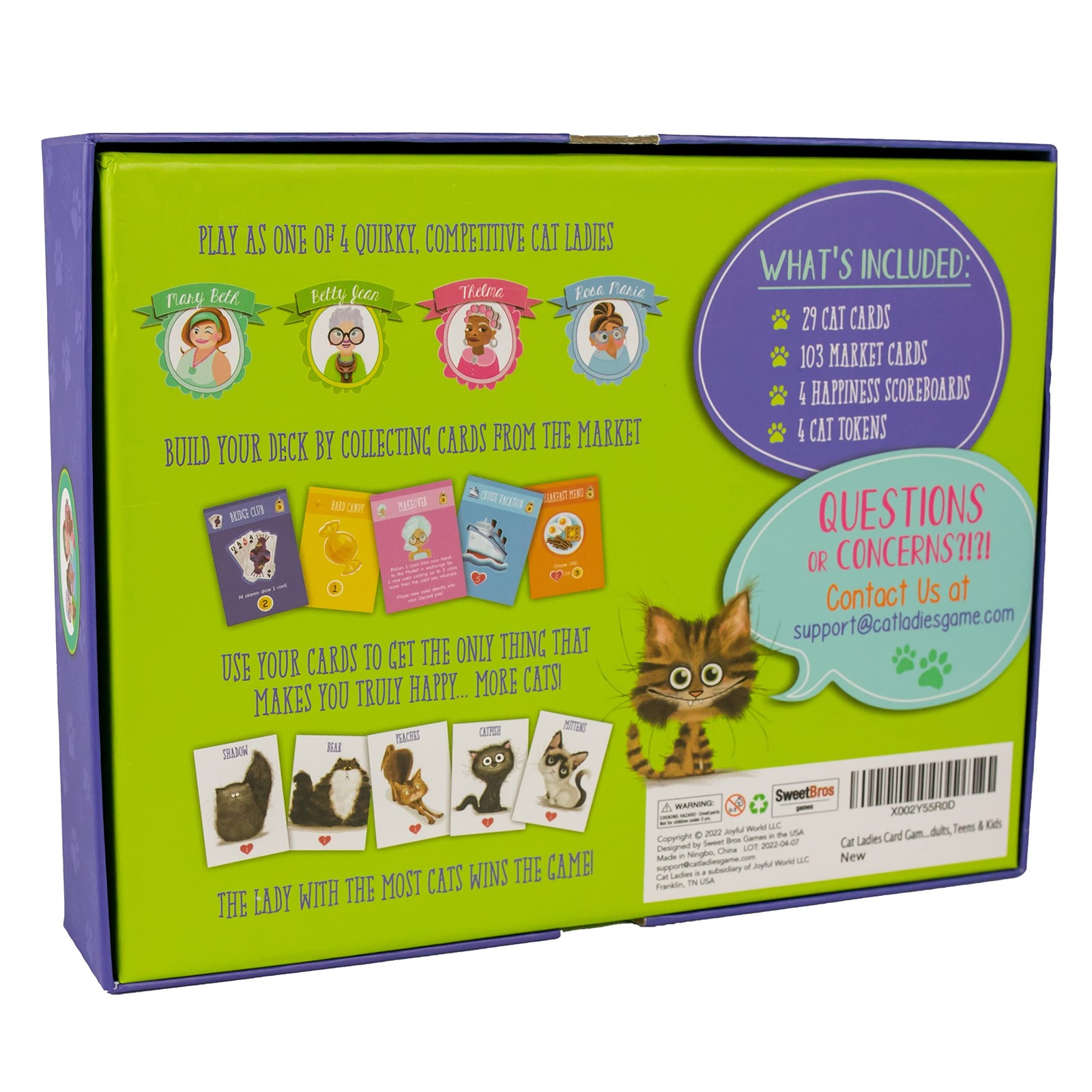 Cat Ladies of Maple Street – New! – Fun Family-Friendly Medium, Multicolor
