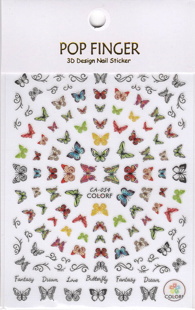 Nail Art Stickers Water Decals Flowers Lace Tribal Jewels Feathers Butterfly