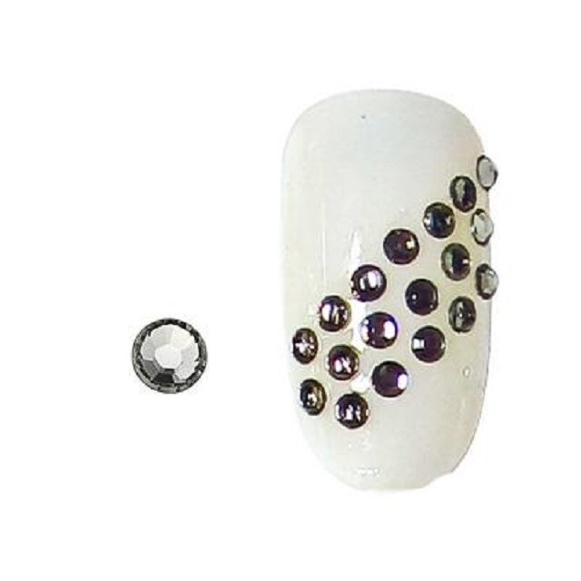 Peggy Sage Nail Decoration 1 Pack Of 20 Strass 148020 Black Diamond