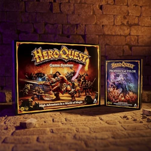 Avalon Hill HeroQuest 17.8 cm (W) x 5.5 (L) x 9.37 (H), Multi-color
