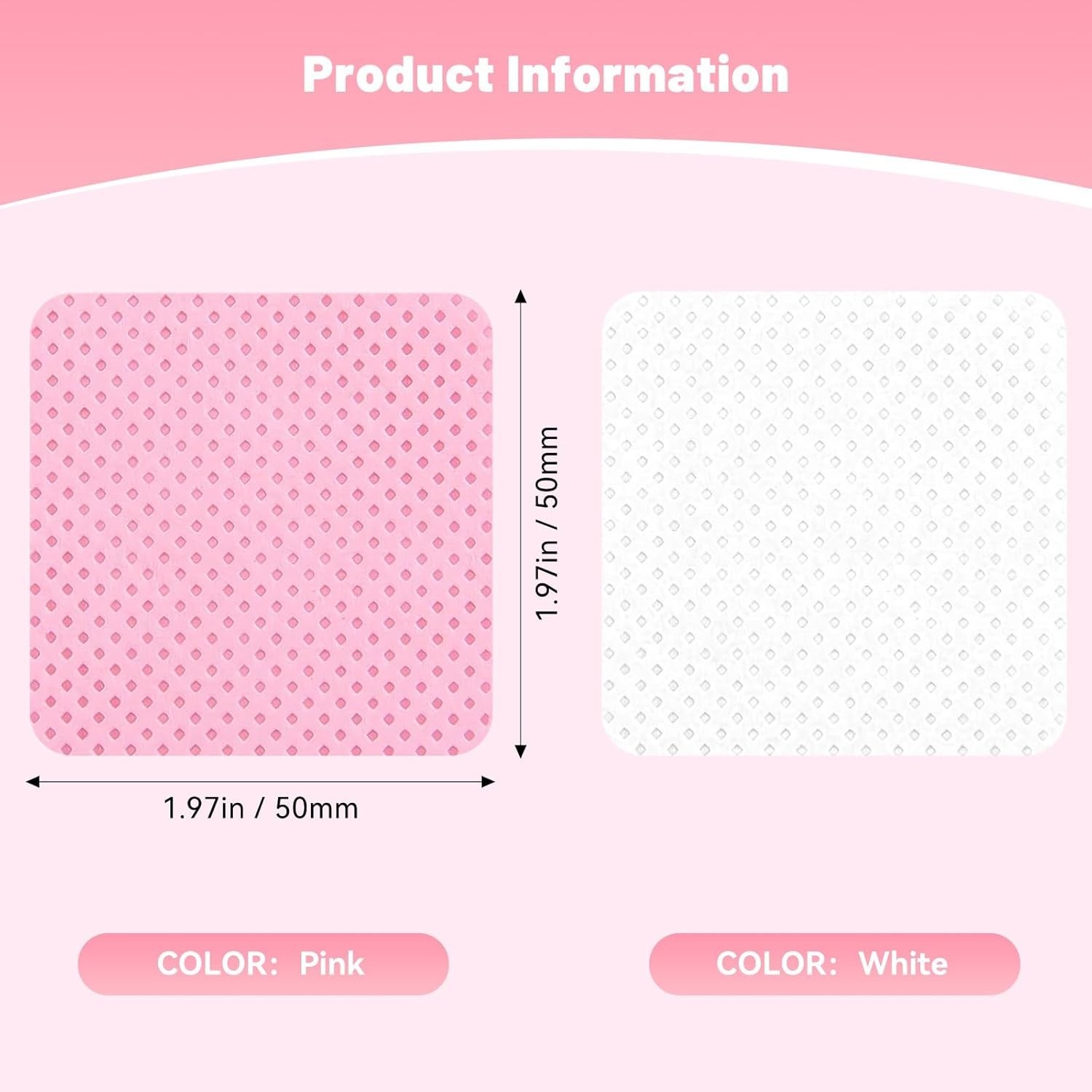 Thick, Durable Nail Wipes – 720 Lint-Free Non-Woven Pads for Professionals