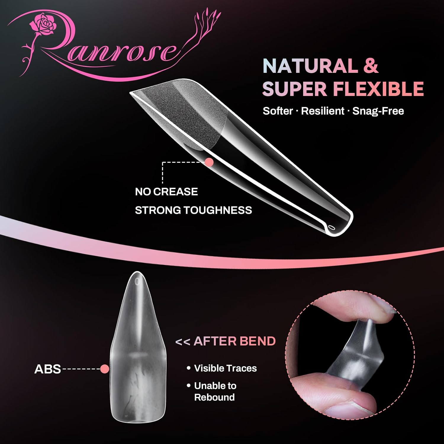 240Pcs Nails Tips Coffin: XXL Super Long Half Matte False Nails 12