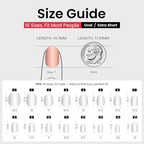 Soft Gel Oval Extra Short Nails Square Kit – Blue Serene Slate – Blue Style