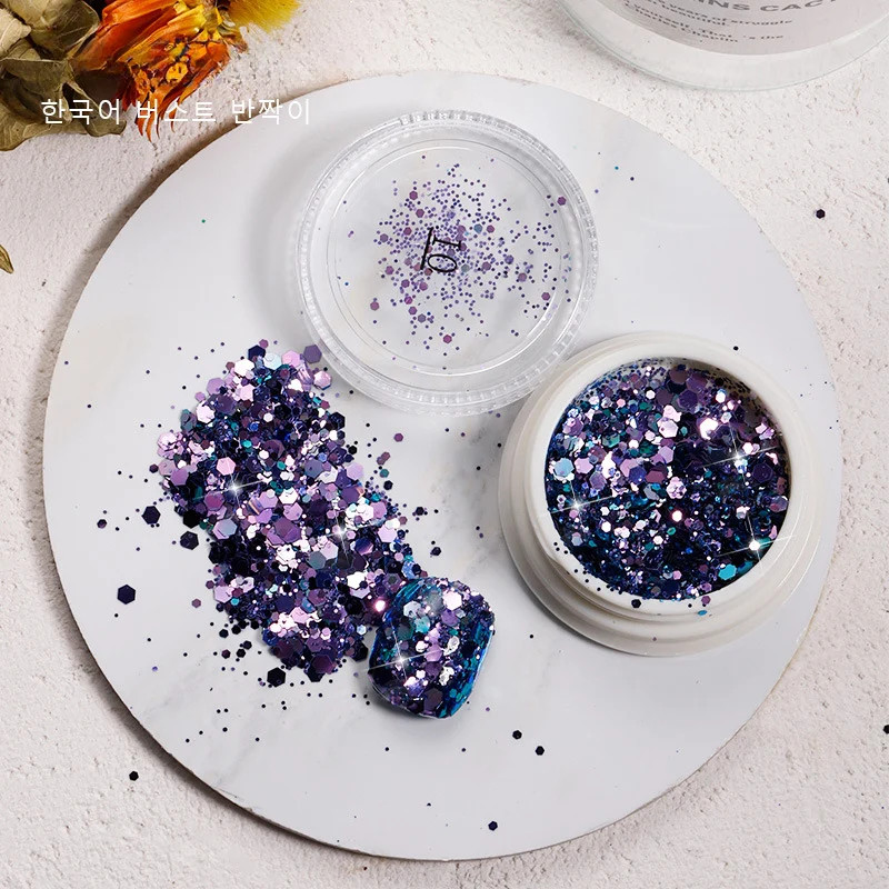 Korean Nail Glitters