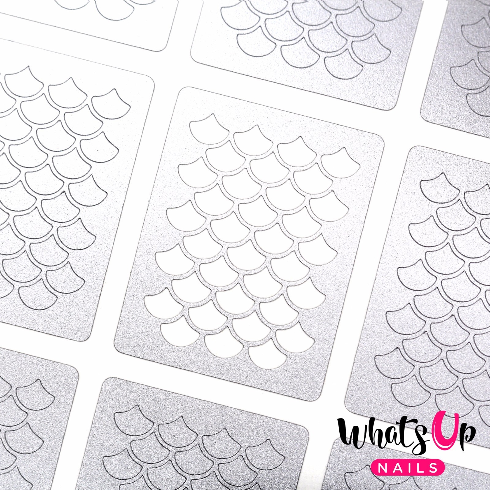 Scales mermaid stencils, scale stickers for nail art, nail vinyls