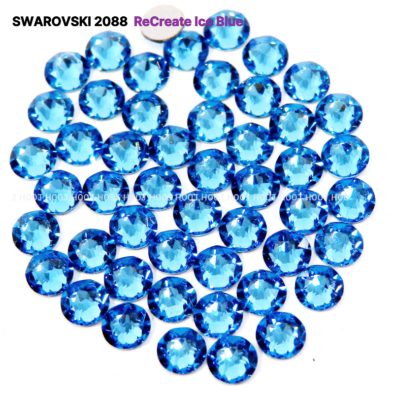 Swarovski 2088 – Flat Back-Ice Blue F