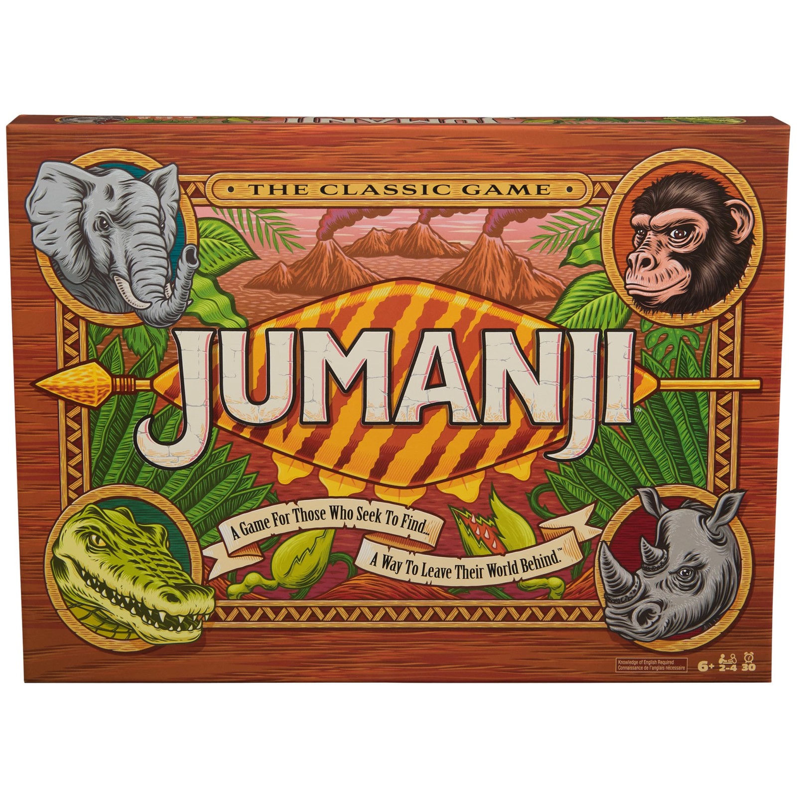Spin Master Games, Jumanji 30th Anniversary Edition, The 1, Classic Game