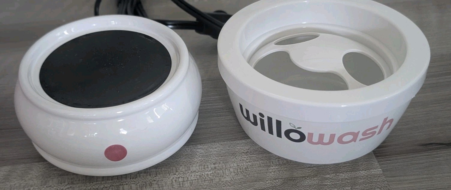 Willowash Electric Nail Soaking Bowl Kit – Acrylic Dip Powder Remover Heated