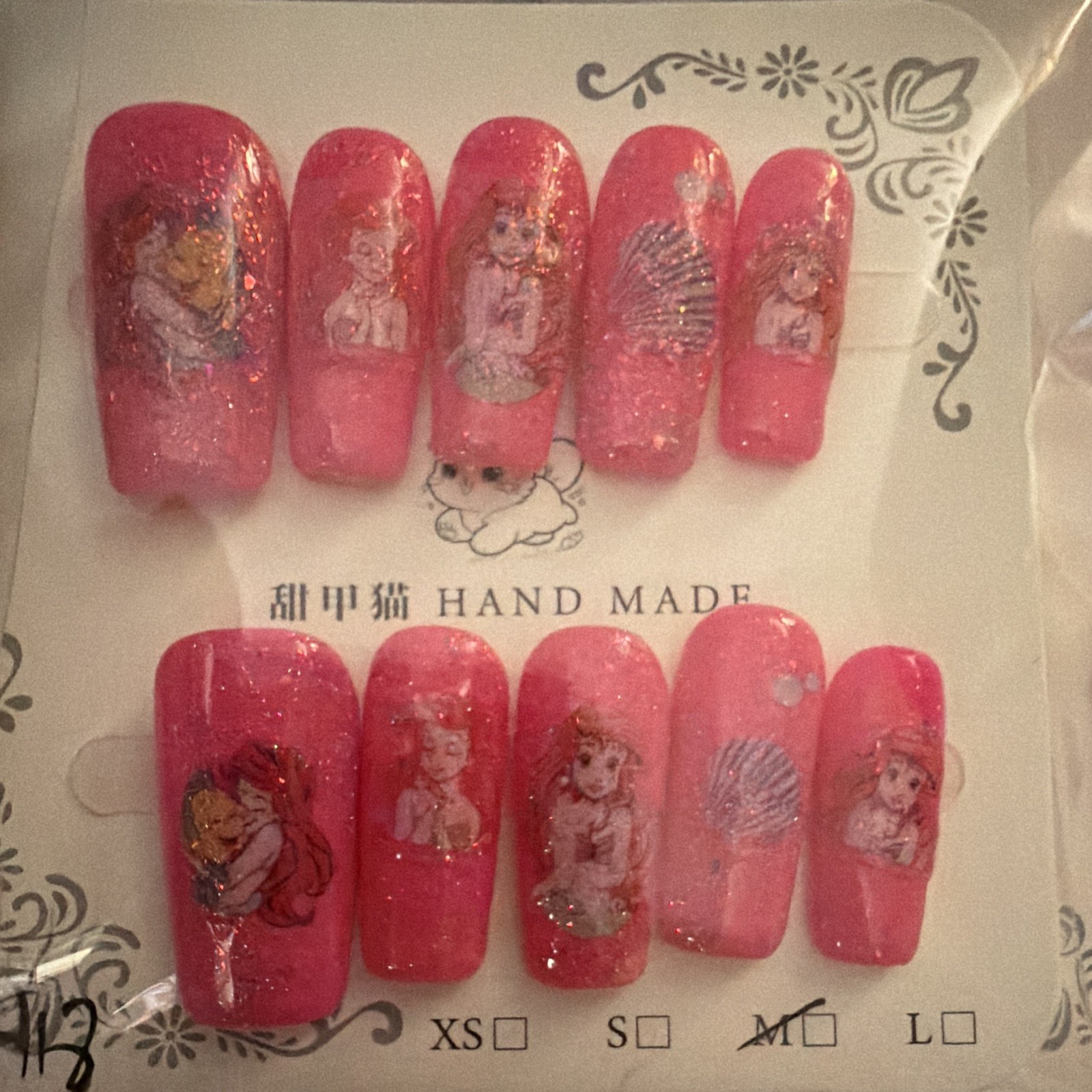 Press-On Nails Size Medium