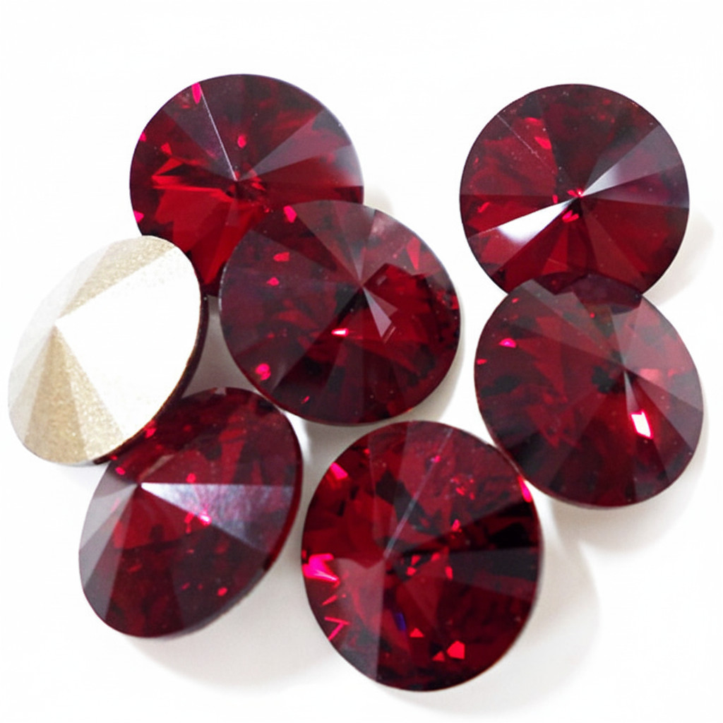 Swarovski 1122 Rivoli Round Stone SS47 10.7mm Pointed Back Crystal 2pcs