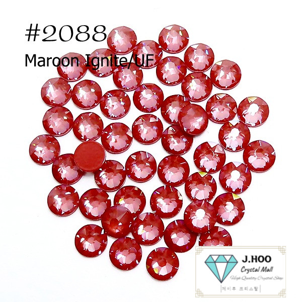 Swarovski 2088 – Flat Back-Maroon Ignite