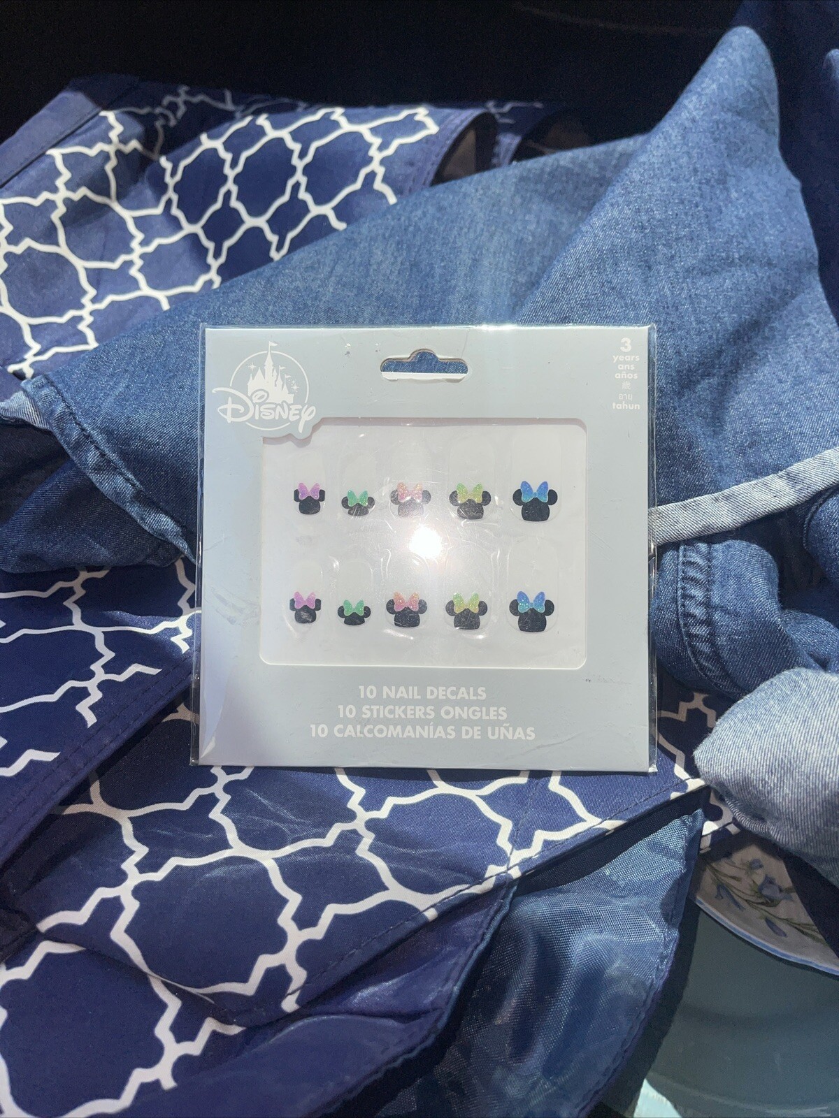 Disney Parks – MICKEY MOUSE Icon Nail Decals – NEW