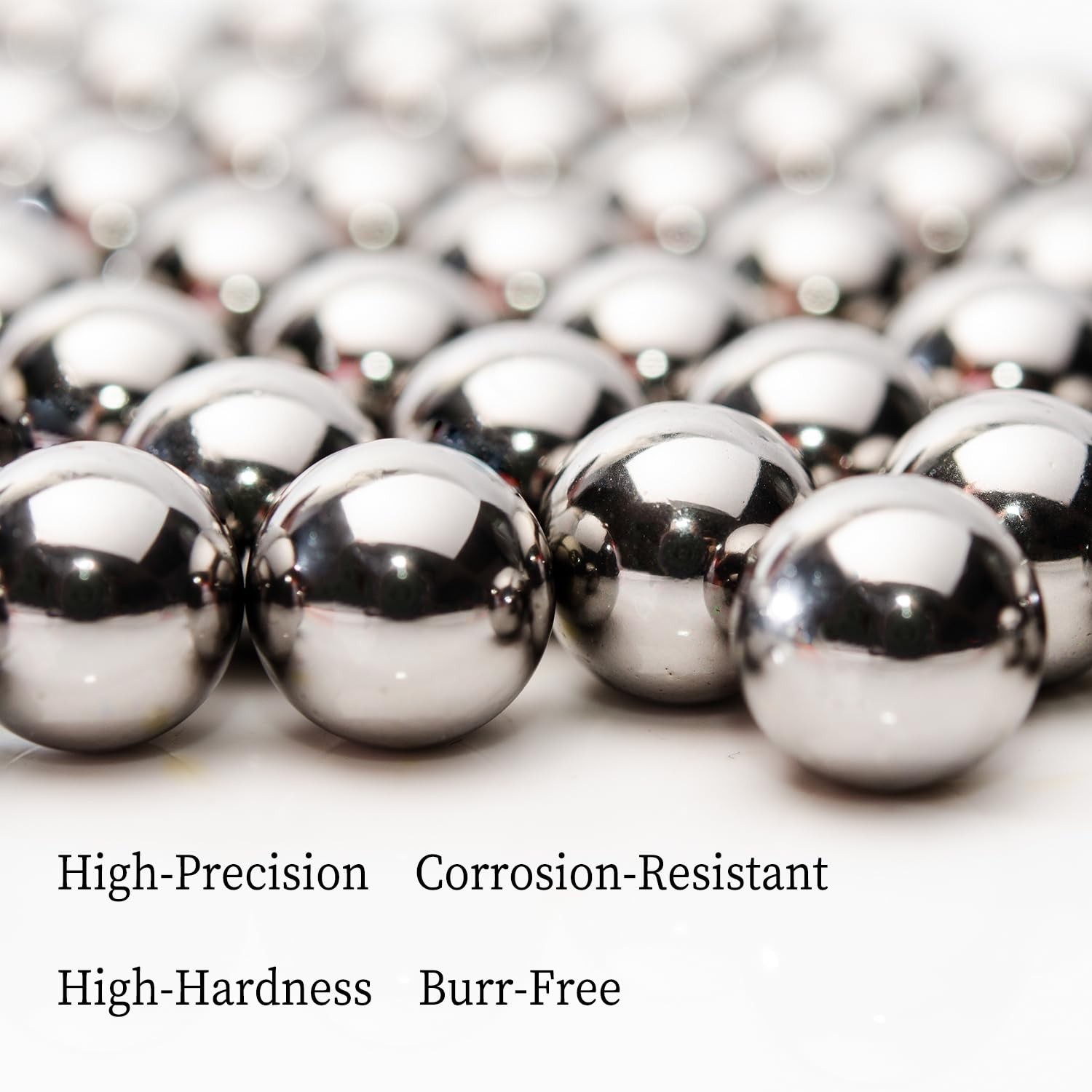 100 PCS 11mm Diameter Hardened Chrome Solid Steel Bearing Balls Precision Use