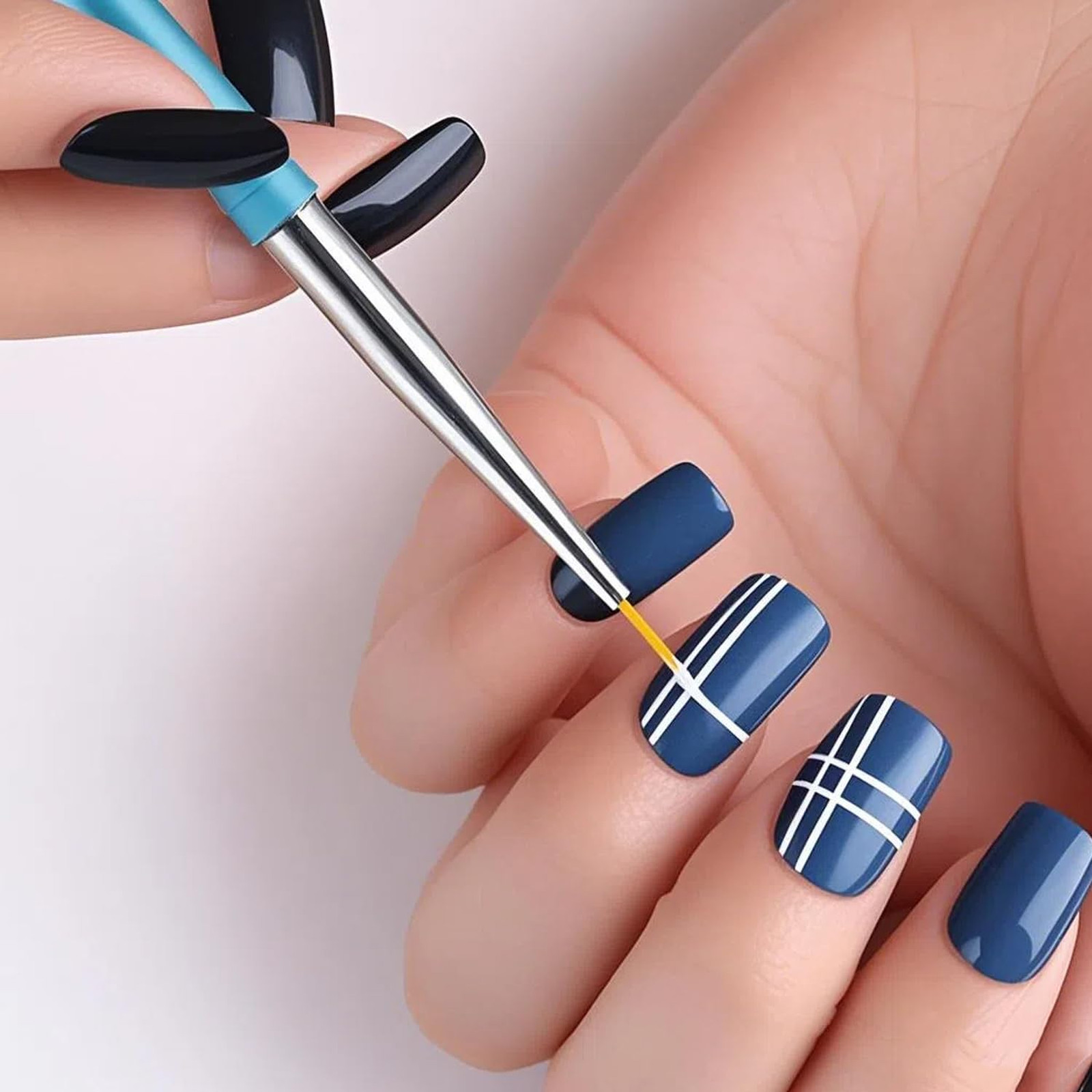 Nail Dotting Tools Set 5PCS Dual-Ended Dotting Pens 3PCS Nail Art Brushes for