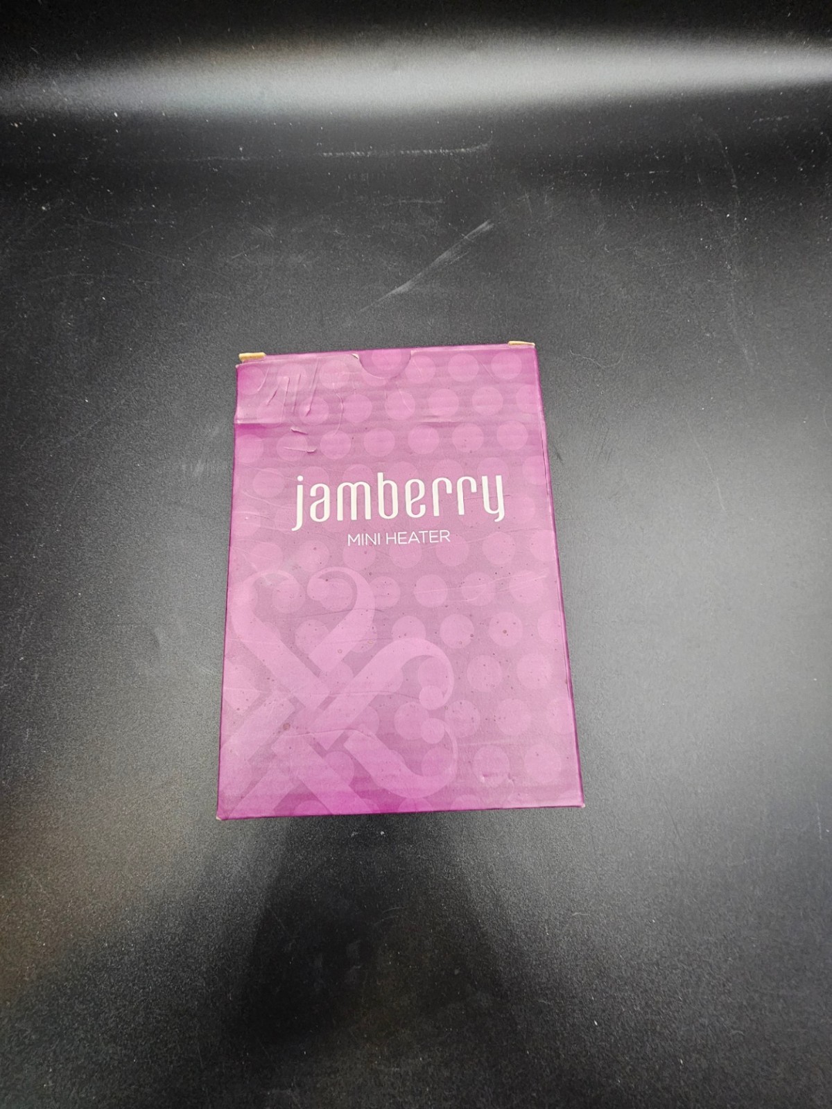Jamberry Mini Heater Nail Wrap Heater Purple w/ Box Power Cord & Manual Tested