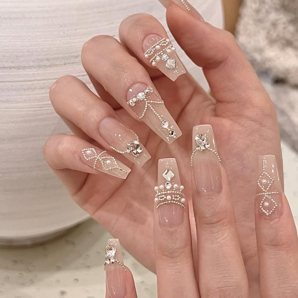 3D Mixed Sizes Nail Art Studs Gold Silver Mini Metal Caviar Nails Beads Nail …