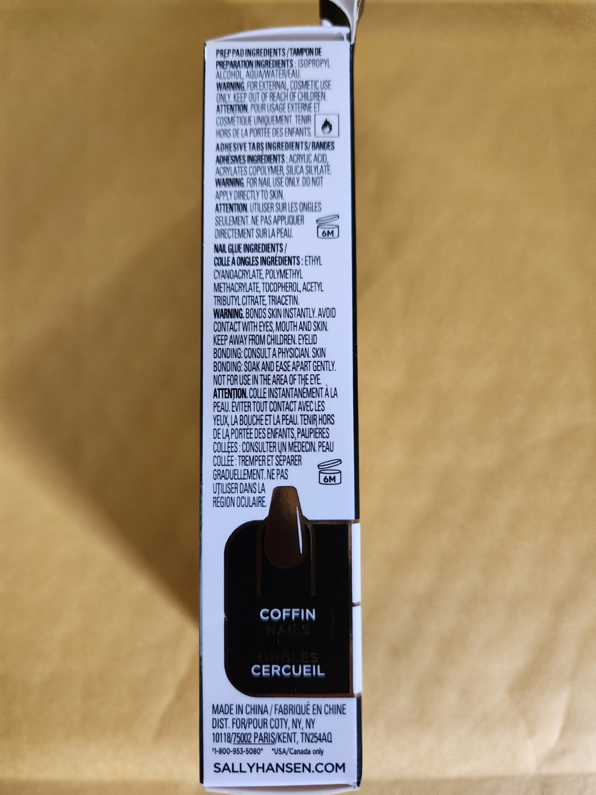 Sally Hansen Nails Meet Me In The Metal Salon Effects Manicure Coffin Lot Of 2