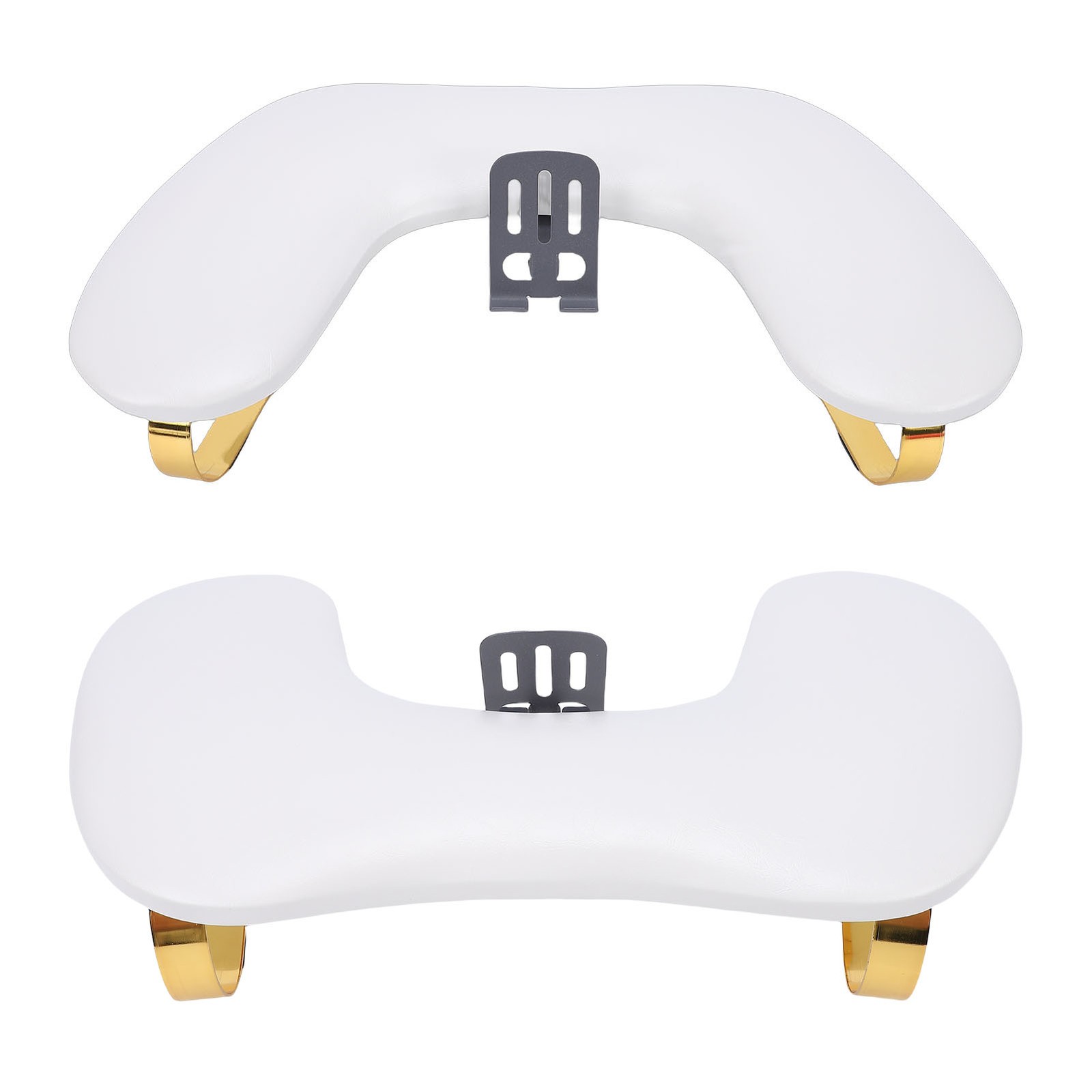 Nail Arm Rest For Nail Tech PU Leather U Shaped Manicure Hand Rest With