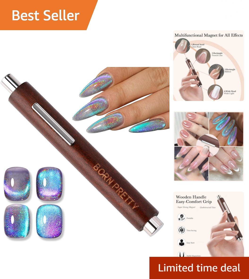 Multifunctional Cat Eye Nail Magnet Stick – Create Stunning Designs Effortlessly