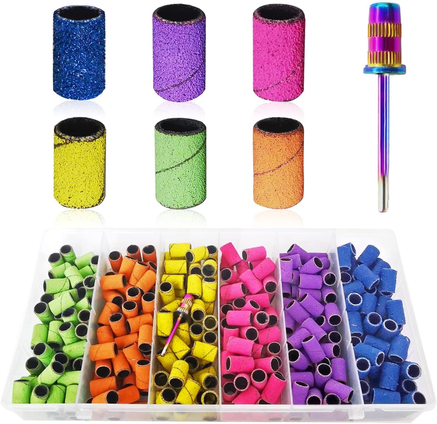 Sanding Bands for Nail Drill, Nail Drill Bits Sanding Bands Corfulra