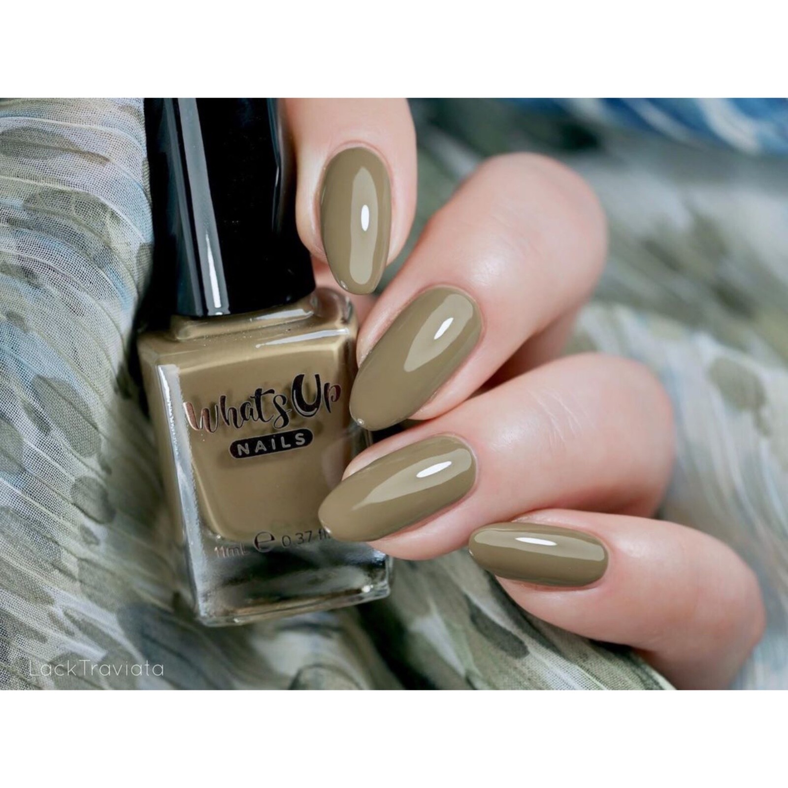 Clay Nail Polish (Khaki Brown Creme) Nail Polish for Nail Art