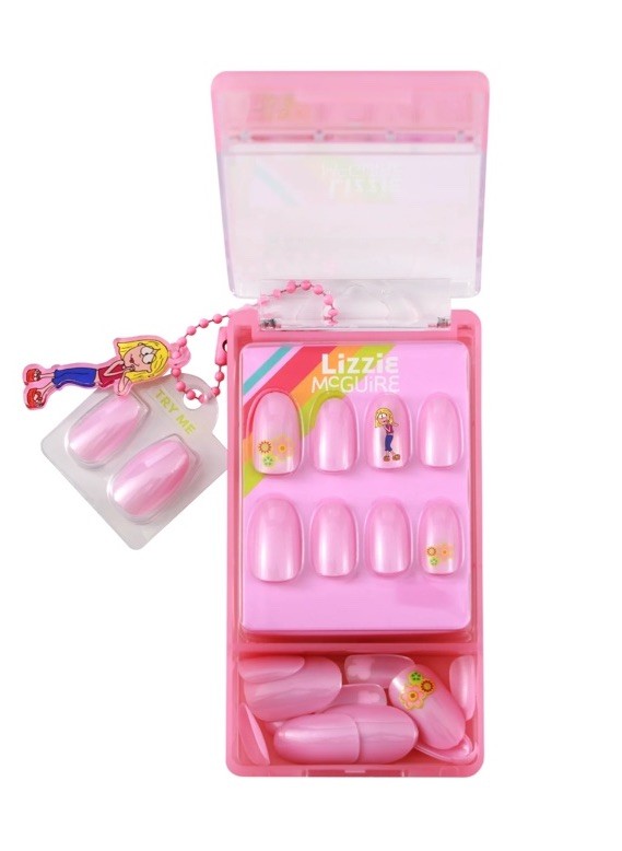Y2k Lizzie McGuire Profusion Makeup Collection Pink Press-On Nails Set New
