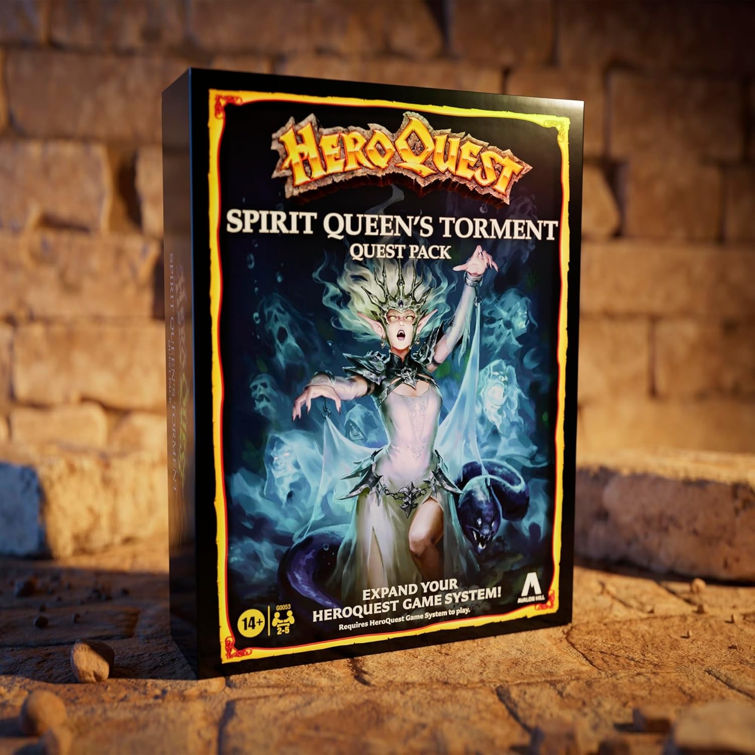Avalon Hill HeroQuest Spirit Queen’s Torment Quest Pack, Requires HeroQuest…
