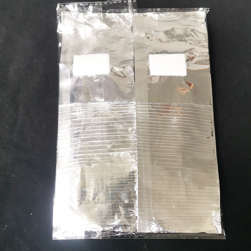 100 pcs/bag Aluminium Foil Nail Art Soak off Gel Polish Manicure Wraps Tools