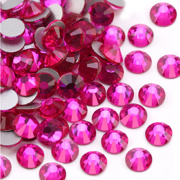 1440pcs/Lot 3D Nails Decoration Glitter Nail Art Rhinestones Flatback Crystals