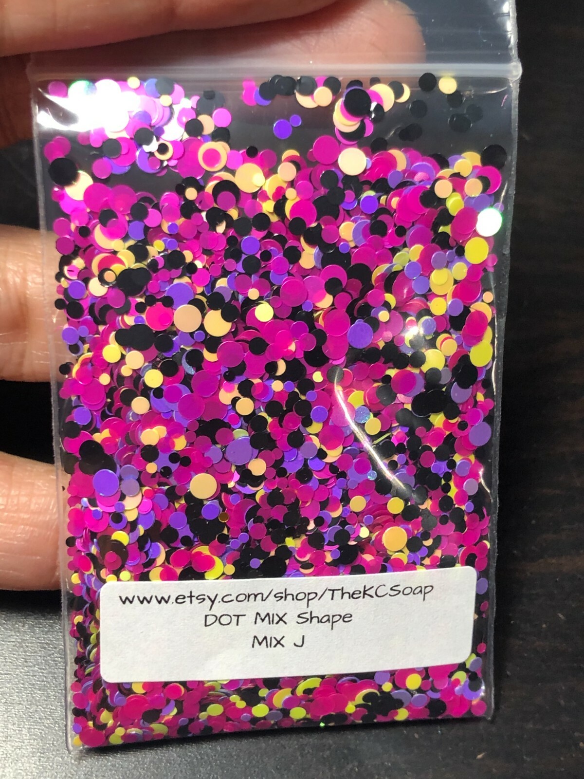 1,2,3 MM Mixed Dot Shape U Choose Color Nail Art Face Festival Crafts Makeup