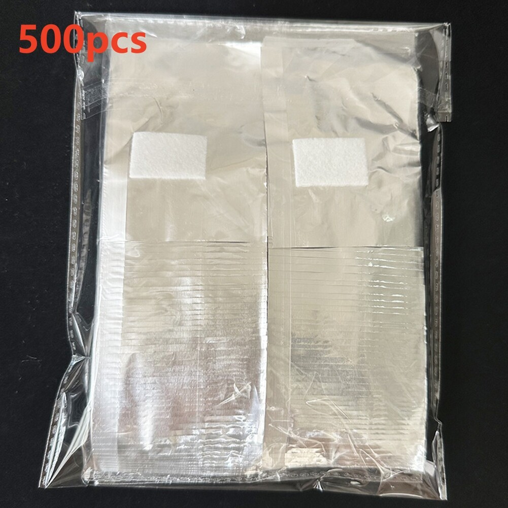 500 pcs Aluminium Foil Nail Art Soak off Gel Polish Manicure Wraps Nail Art Tool