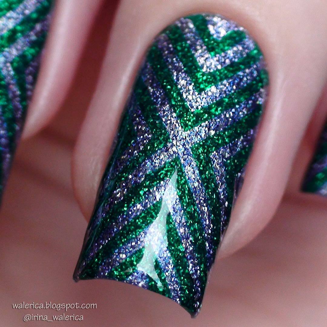 X-pattern stencils for nails, nail stickers, nail art, nail vinyls