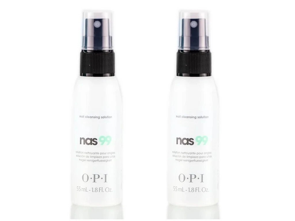 OPI Nas 99 Nail Cleansing Solution 1.8oz (2 Pack)