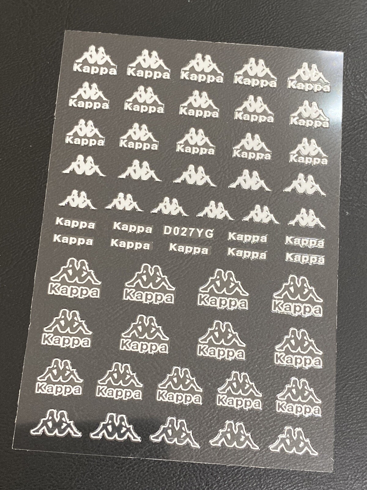10pcs/set White Glow in The Dark Nail Decal – Stickers for Nail Art