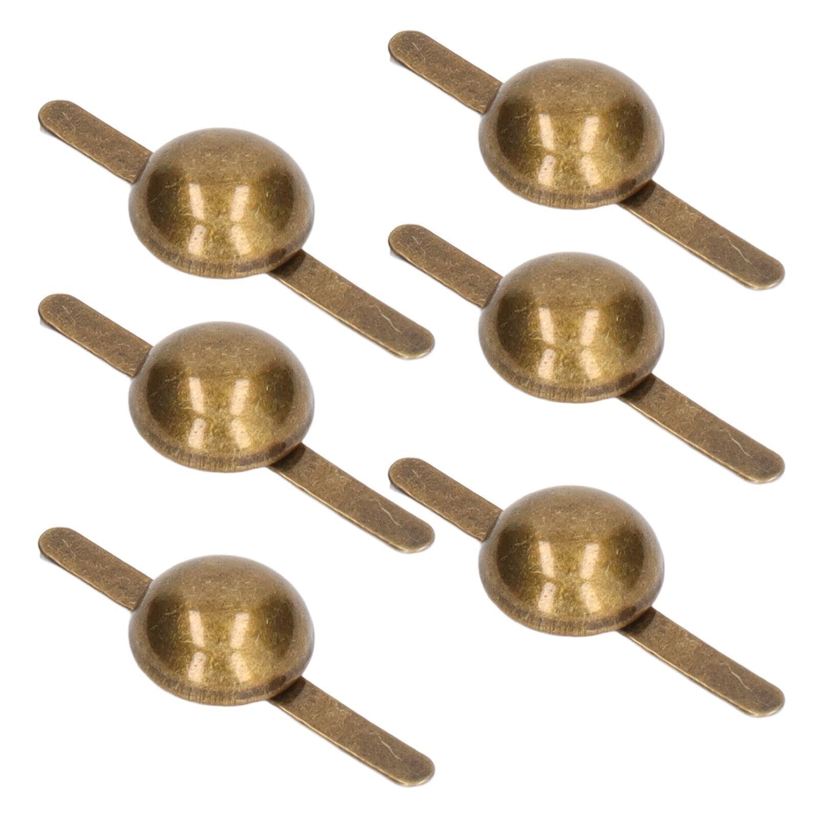 200Pcs Upholstery Tacks Bronze 0.3in Metal Plating Glossy Easy Installation