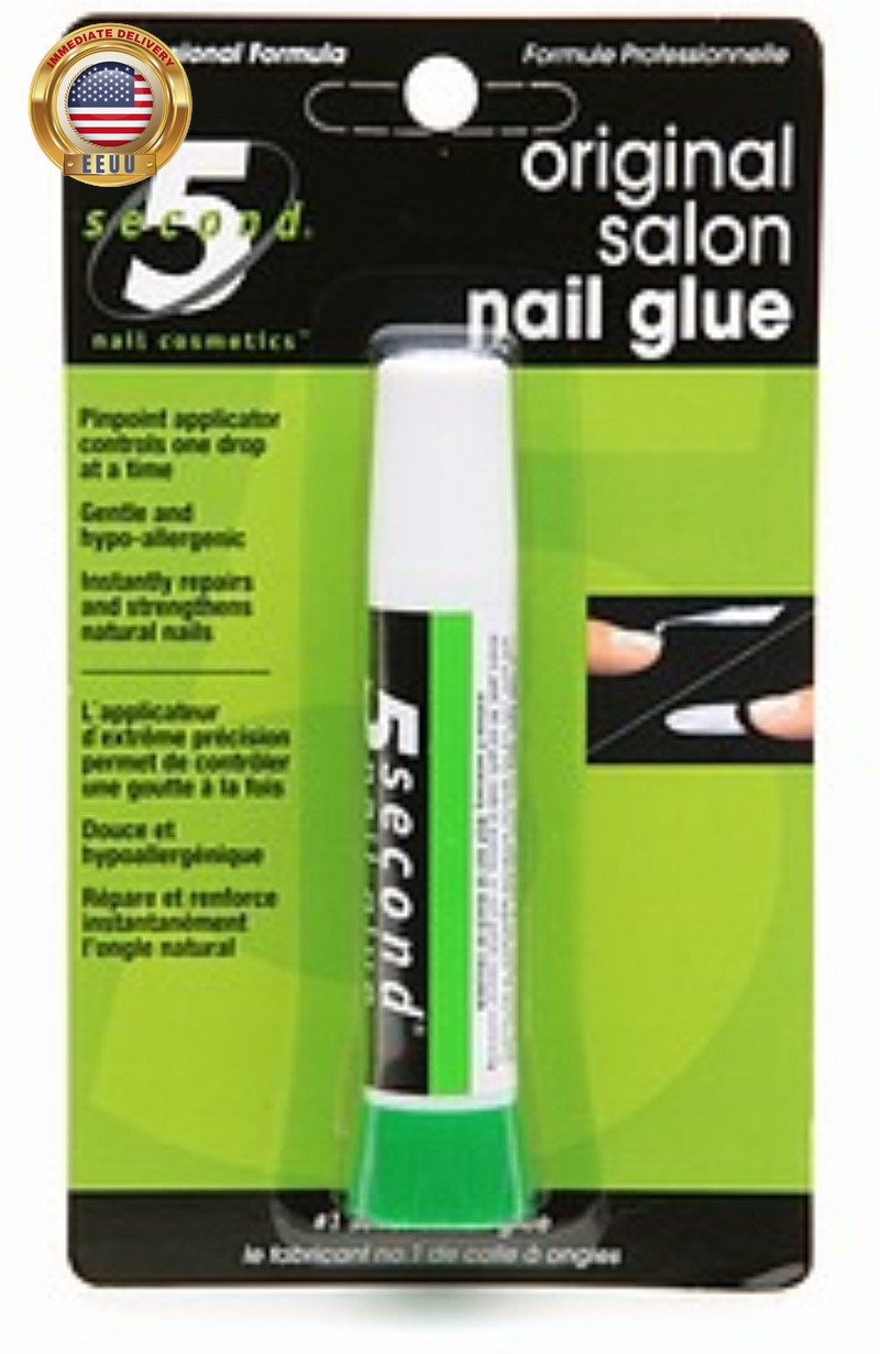 5 Second Nail Cosmetics Salon Nail Glue 0.07 Oz