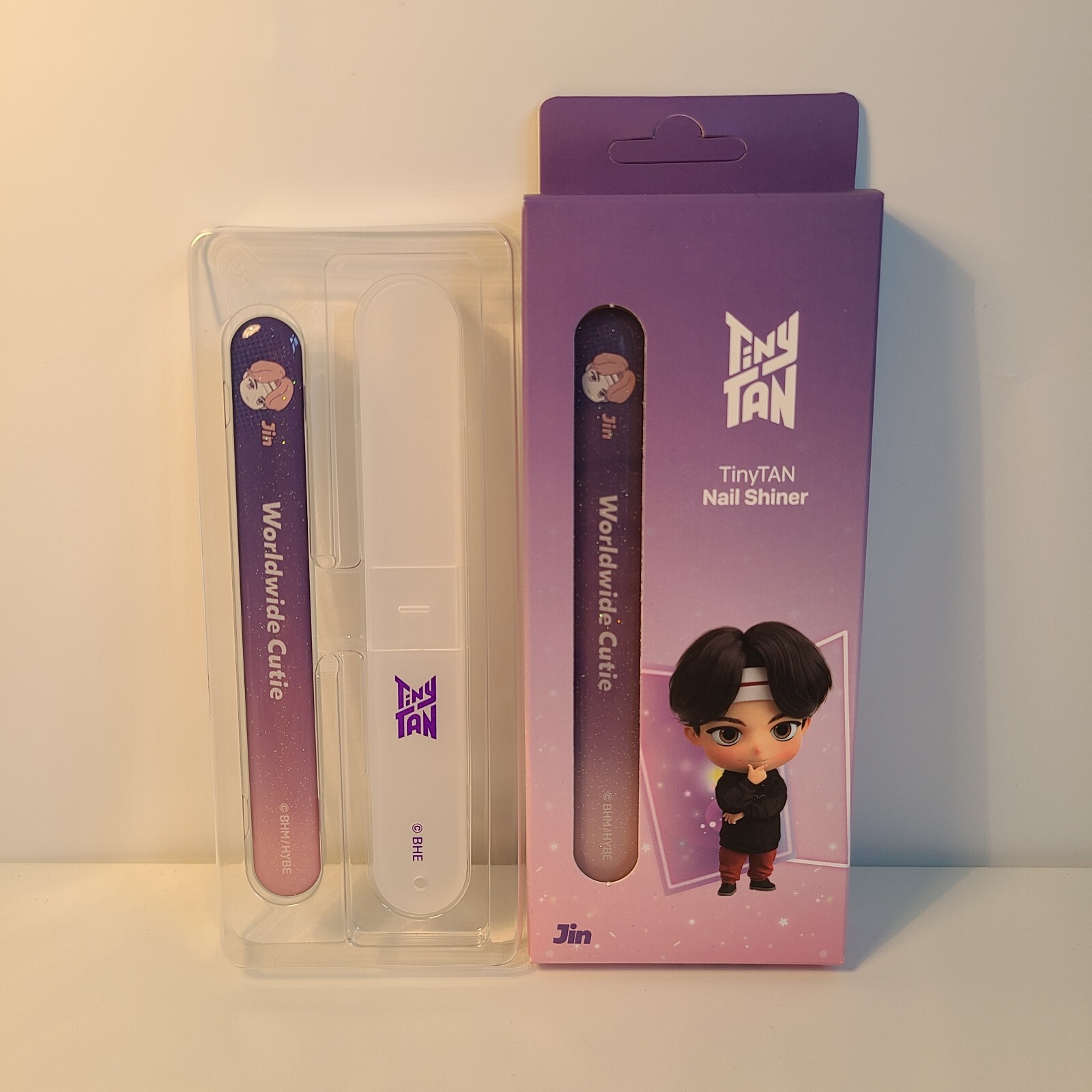 BTS COLLECTIBLES TINY TAN NAIL SHINERS (7pc set)