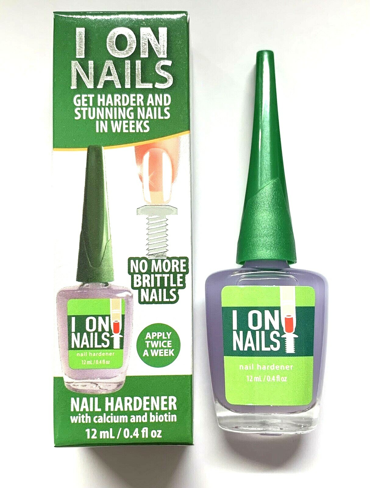 I ON NAILS get harder and stunning nails in week 12ml – Shipping Free